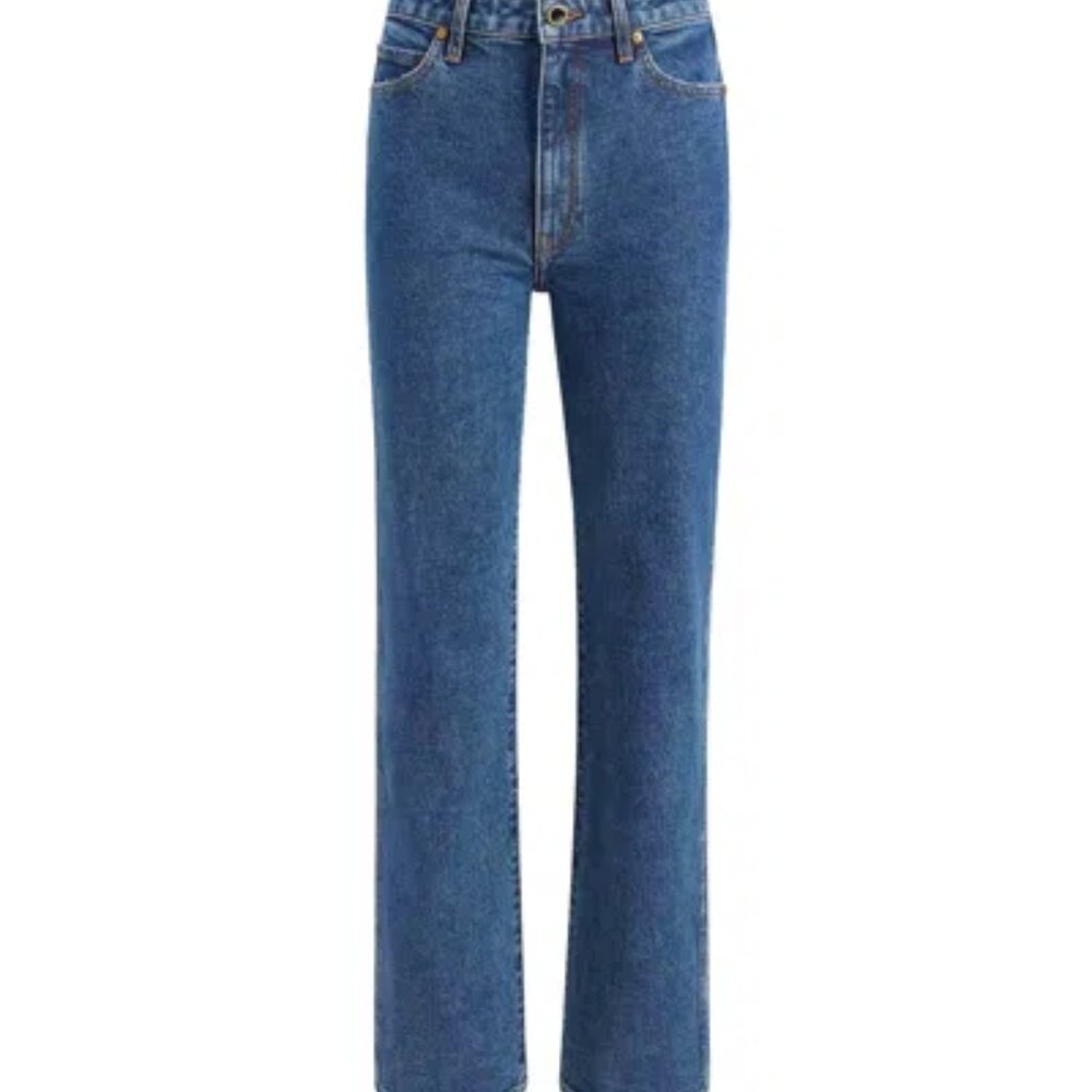KHAITE Abigail Jeans in Archer, Size 28, 100% cotton, NWT